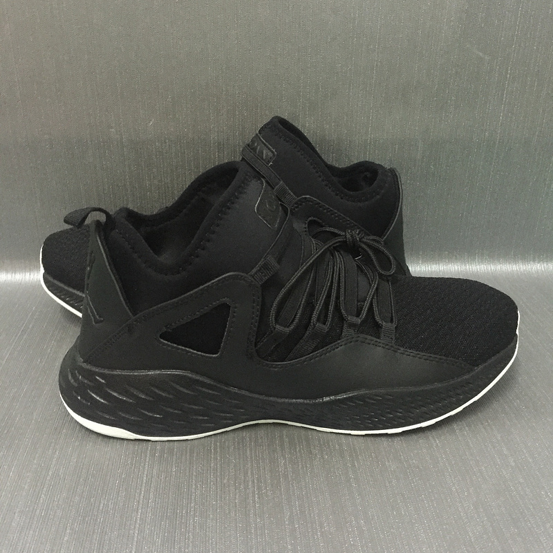 AIR JORDAN FORMULA 23 Black White Shoes - Click Image to Close